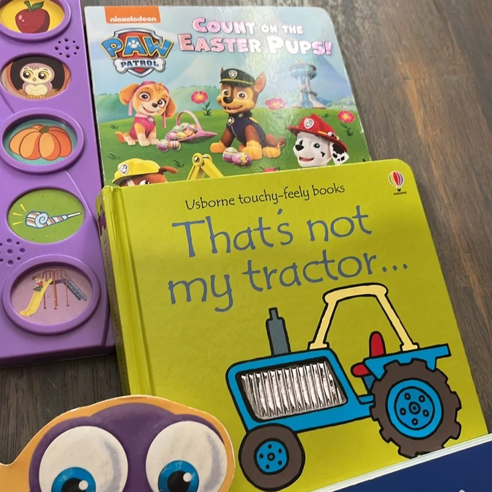 CHILDREN’S BOARD BOOKS SET OF 8 kids board book boys book paw patrol learning #5